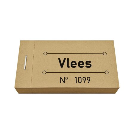Consumptiebon vlees in caramel 50x30mm - per 50 bonnen