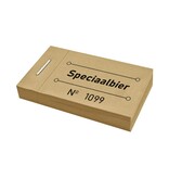 Consumptiebon speciaalbier in caramel 50x30mm - per 50 bonnen