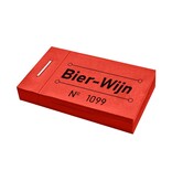 CombiCraft Consumptiebon met bier en wijn in rood 50x30mm - per 50 bonnen