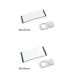 CombiCraft Blanco Polar naambadge kunststof met magneet groen - per 1 stuk