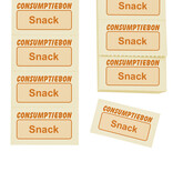 Consumptiebon snack op strips - per 1000 bonnen
