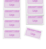 Consumptiebon ijsje op strips - per 1000 bonnen