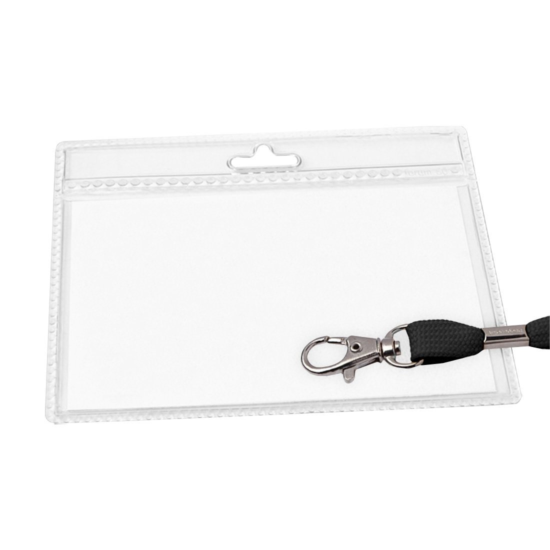CombiCraft Blanco badgehouder met koord 95x75mm vanaf 20 stuks - per stuk