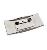 CombiCraft Blanco naambadge Easy3 kunststof 78x32mm met brochespeld - per 1 stuk