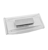 CombiCraft Blanco naambadge Event kunststof 80x37mm met dubbelmagneet - per 1 stuk