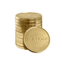 Naslag Miele muntjes 1699360 - 100 stuks