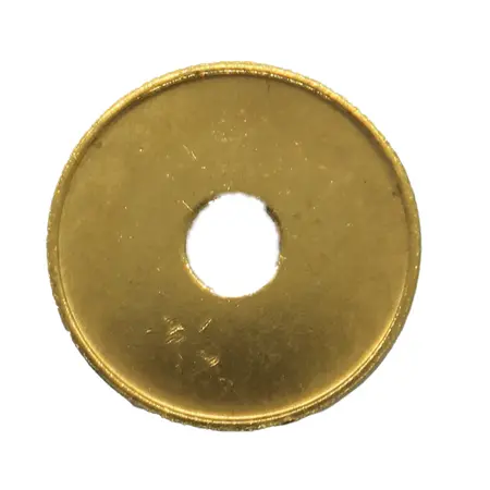 CombiCraft Messing of vermessingd stalen automaatmunt in formaat van € 1 - 100 stuks