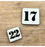 Nummer (deur) bord Serie Plex