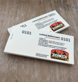 Grote loten met eigen ontwerp full colour druk - per 600 lootjes