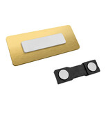 CombiCraft Blanco naambadge kunststof 72x30mm rechthoek - per 1 stuk
