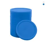CombiCraft Blanco plastic winkelwagenmunten €0,50 formaat - per 100 stuks