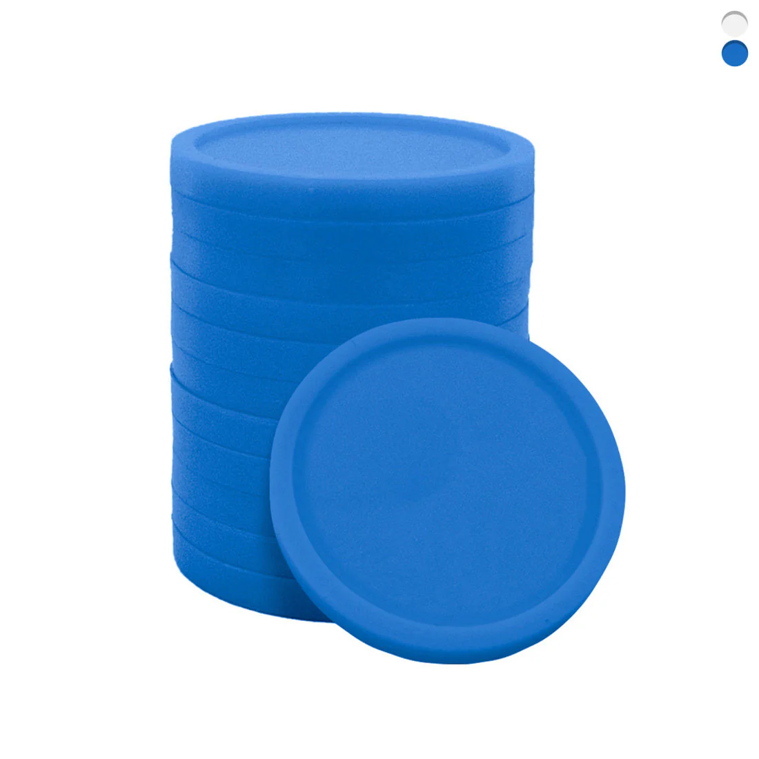 CombiCraft Blanco plastic winkelwagenmunten €0,50 formaat - per 100 stuks