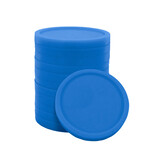 CombiCraft Blanco plastic winkelwagenmunten €1 formaat - per 100 stuks
