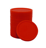 CombiCraft Blanco plastic winkelwagenmunten €1 formaat - per 100 stuks