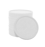 CombiCraft Blanco plastic winkelwagenmunten €2 formaat-  per 100 stuks