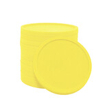 CombiCraft Blanco plastic winkelwagenmunten €2 formaat-  per 100 stuks