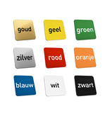 CombiCraft Genummerde Sleutelhangers & Sleutellabels Kunststof Rond