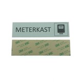 CombiCraft Aluminium deurbordje Meterkast 165 x 45 mm - per 1 stuk