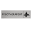CombiCraft Aluminium deurbordje Fysiotherapeut 165 x 45 mm - per 1 stuk