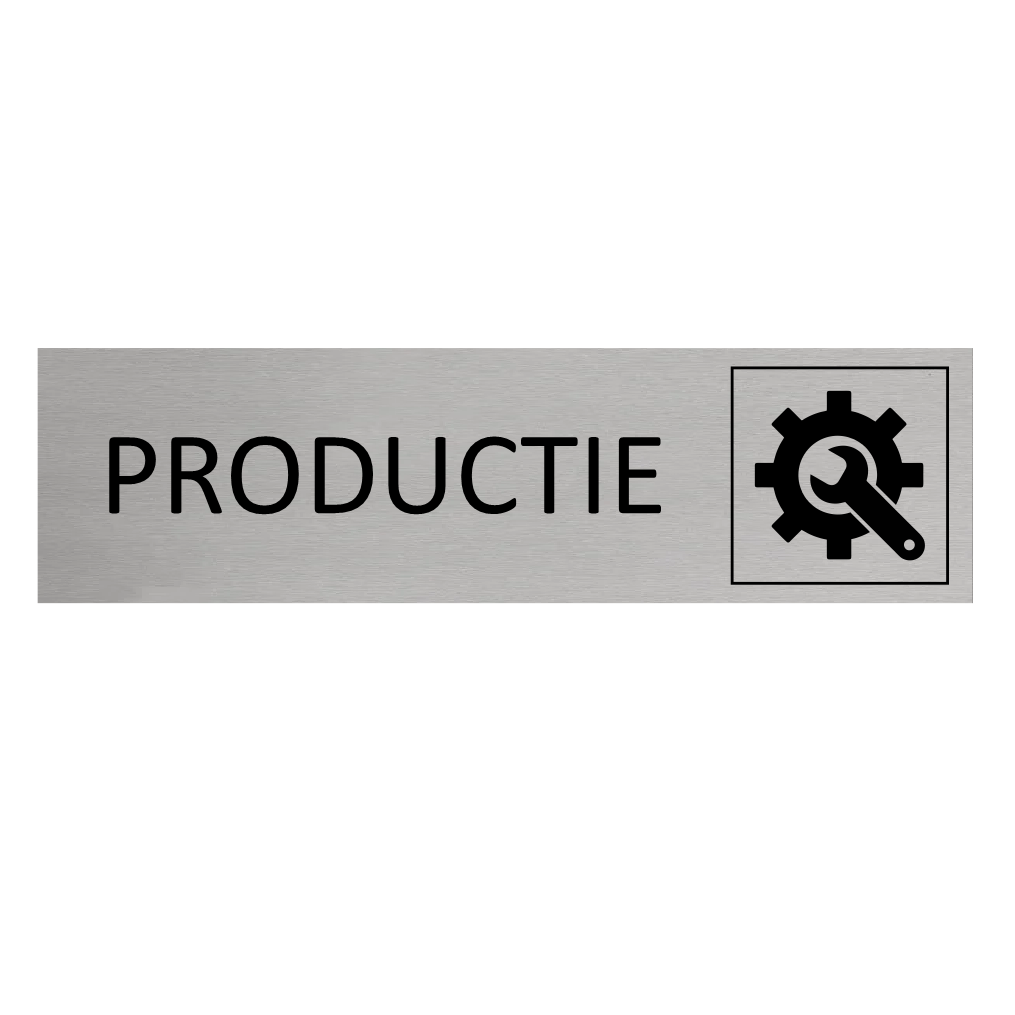CombiCraft Aluminium deurbordje Productie 165 x 45 mm - per 1 stuk