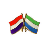 Vriendschapsspeldje Nederland - Sierra Leone 20 x 15 mm - per 1 stuk