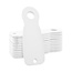 CombiCraft Blanco kunststof Caddy-Key winkelwagenmunten €1 formaat - per 50 stuks
