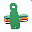 CombiCraft Blanco kunststof Caddy-Key winkelwagenmunten € 1 formaat kleurenmix - per 7 stuks