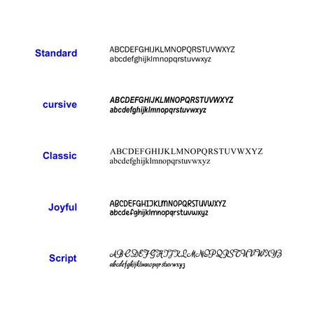 CombiCraft Plastic naambadge met jouw tekst 70x20mm - per 1 stuk