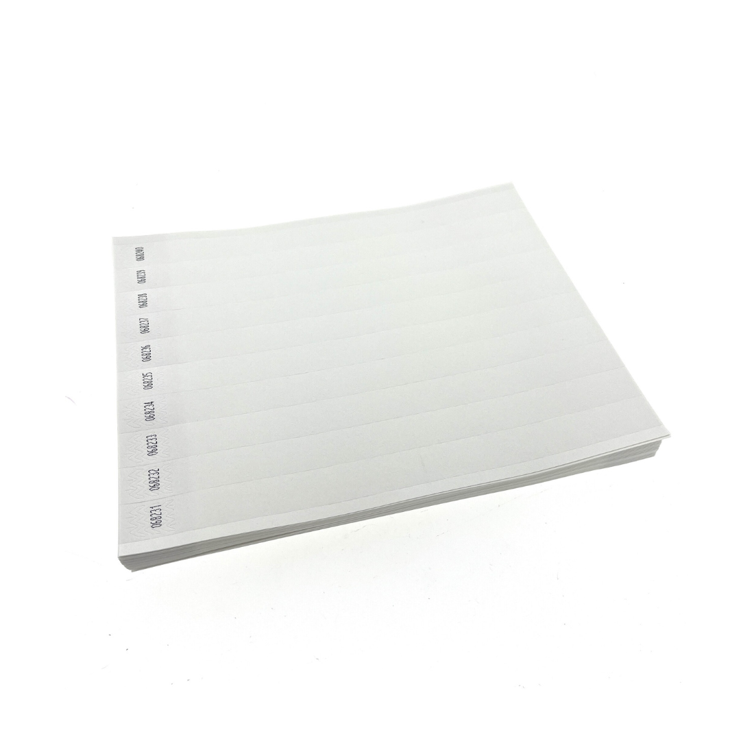 CombiCraft Blanco polsbandjes om zelf te bedrukken met laserprinters - per 100 stuks