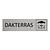 CombiCraft Zilver aluminium deurbordje Dakterras