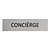 CombiCraft Zilver aluminium deurbordje Conciërge