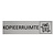 CombiCraft Zilver aluminium deurbordje Kopieerruimte