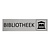 CombiCraft Zilver aluminium deurbordje Bibliotheek