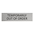 CombiCraft Zilver aluminium deurbordje Temporarily out of order
