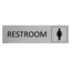 CombiCraft Aluminium deurbordje Vrouwen restroom 165 x 45 mm - per 1 stuk