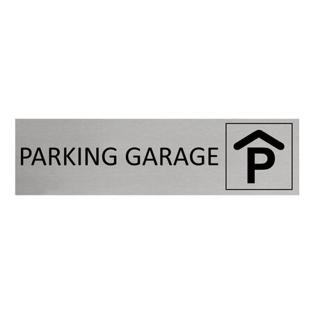 CombiCraft Aluminium deurbordje Parking garage 165 x 45 mm - per 1 stuk