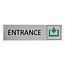CombiCraft Aluminium deurbordje Entrance 165 x 45 mm - per 1 stuk