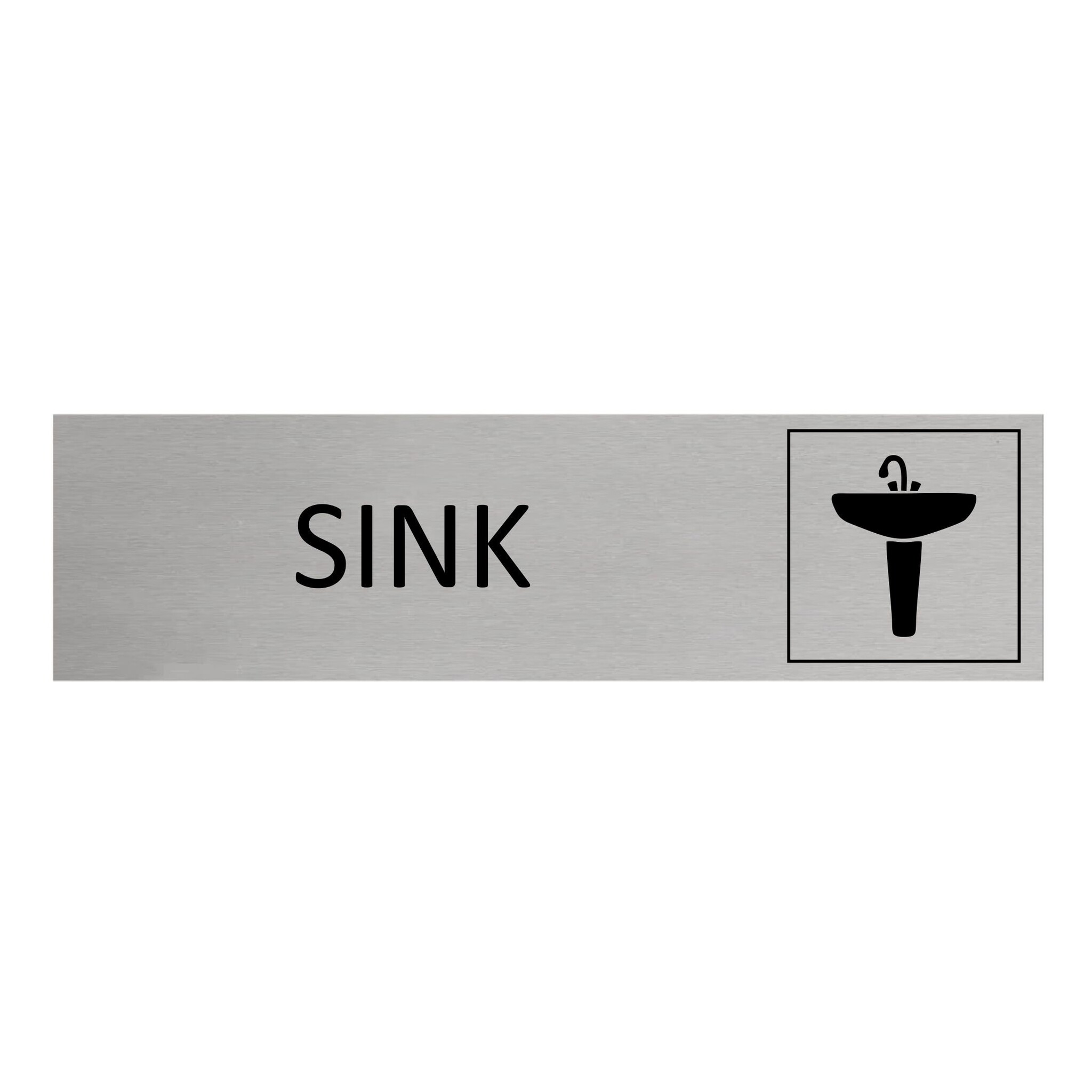CombiCraft Aluminium deurbordje Sink 165 x 45 mm - per 1 stuk