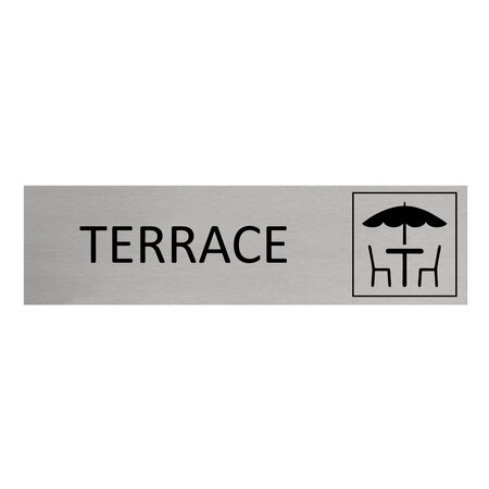 CombiCraft Aluminium deurbordje Terrace 165 x 45 mm - per 1 stuk