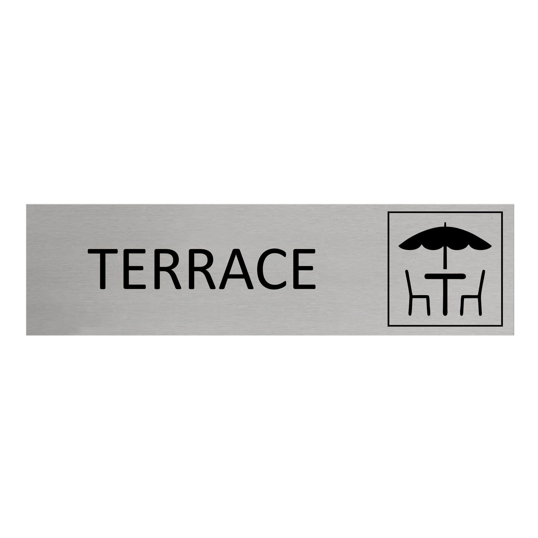 CombiCraft Aluminium deurbordje Terrace 165 x 45 mm - per 1 stuk