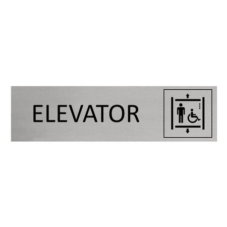 CombiCraft Aluminium deurbordje Elevator 165 x 45 mm - per 1 stuk
