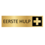 CombiCraft Goud aluminium deurbordje Eerste hulp 165x45mm - per 1 stuk
