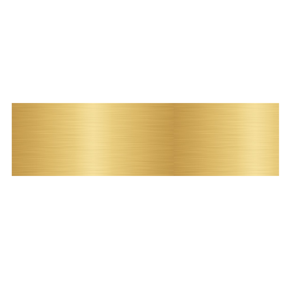 CombiCraft Goud aluminium deurbordje Blanco 165x45mm - per 1 stuk