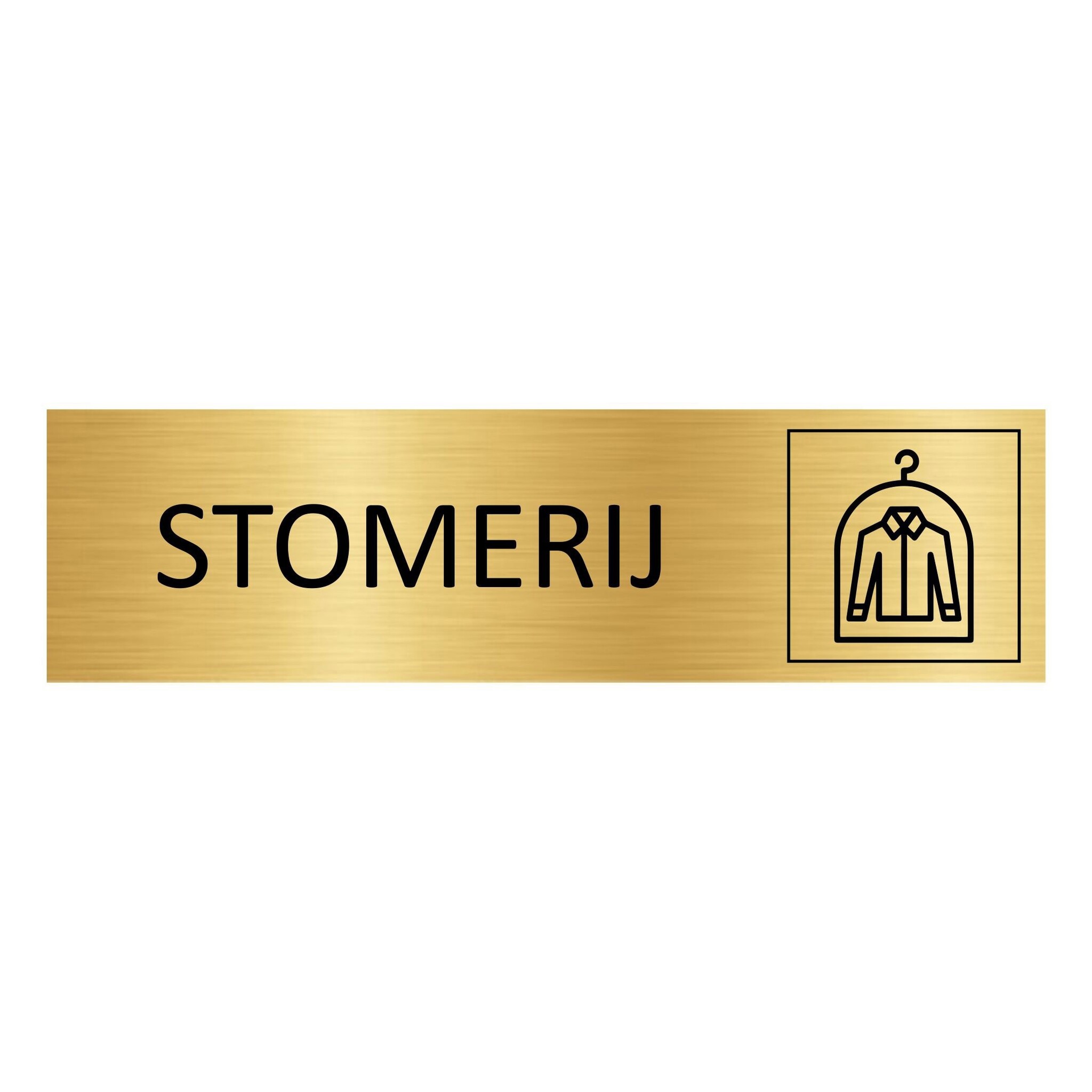 CombiCraft Aluminium deurbordje Stomerij 165 x 45 mm - per 1 stuk
