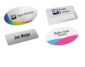 Naambadges bedrukken