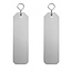 CombiCraft Blanco hotel sleutelhanger Flores 30 x 100 mm - per stuk
