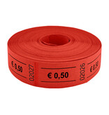 CombiCraft Consumptiebonnen op rol 57x30mm € 0,50 - per 1000 bonnen