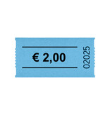 CombiCraft Consumptiebonnen op rol 57x30mm € 2 - per 1000 bonnen