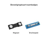 CombiCraft Nabestellen aluminium naambadges uit jouw eigen voorraad