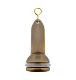 CombiCraft Blanco hotel sleutelhanger Empire van gebruineerd messing - per 1 stuk